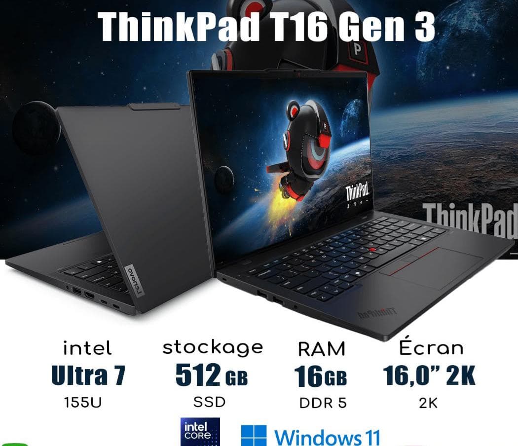 pc neuf THINPAD T16 GEN 3 ULTRA 7 155U