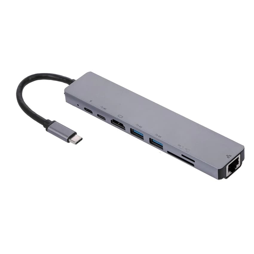 TYPE-C TO HDTV 8 IN 1