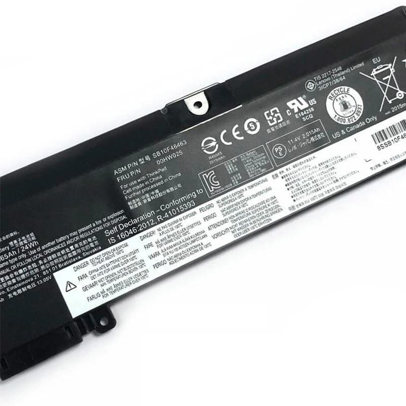 00HW025 00HW024 laptop battery for Lenovo T460s T470s