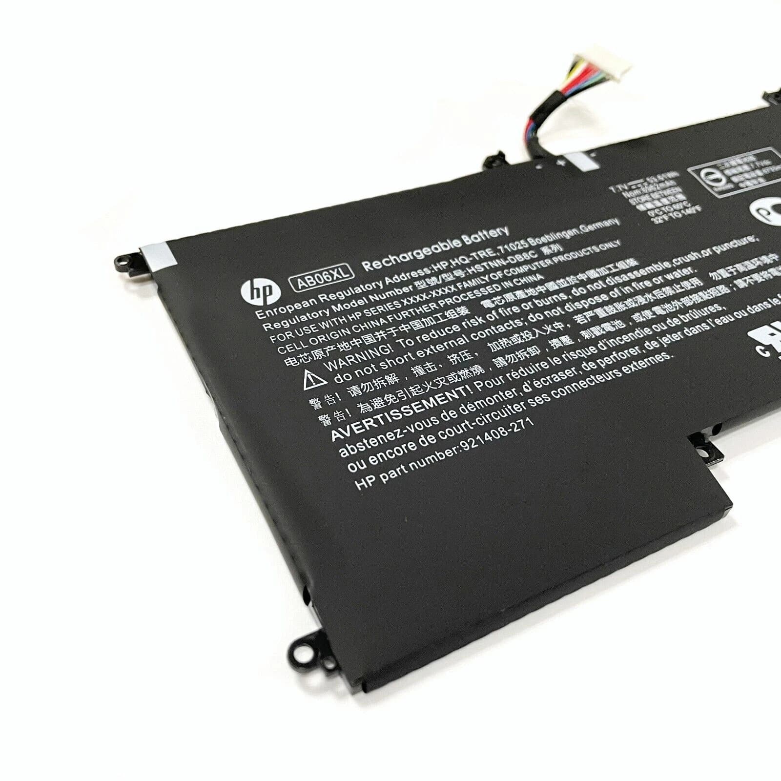 Batterie d'origine AB06XL pour HP Envy 13-AD000 13-AD192ND HSTNN-DB8C 921408-2C1 Neuf