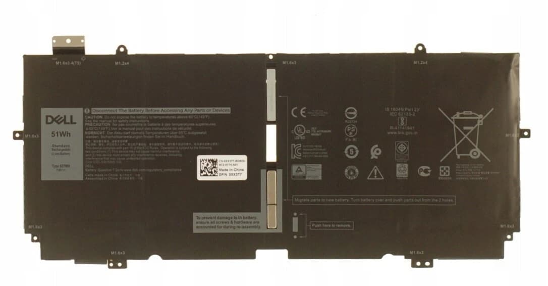 Dell XPS 13 7390 52TWH A Battery